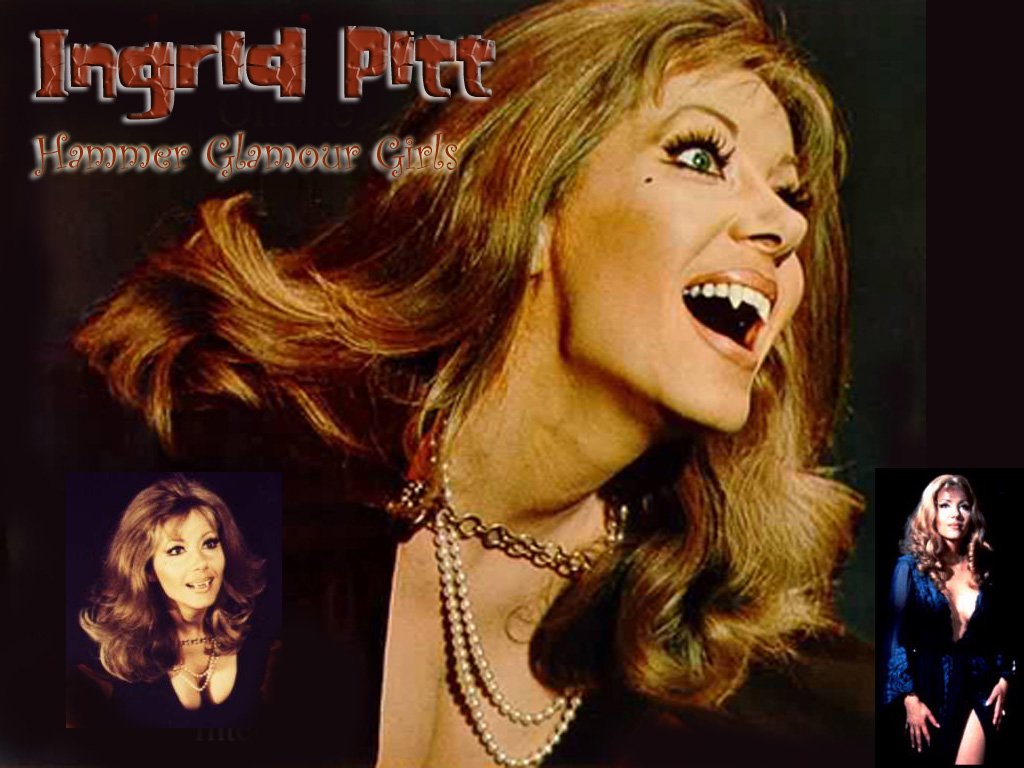  Happy birthday Ingrid Pitt - I love Hammer horror! -  