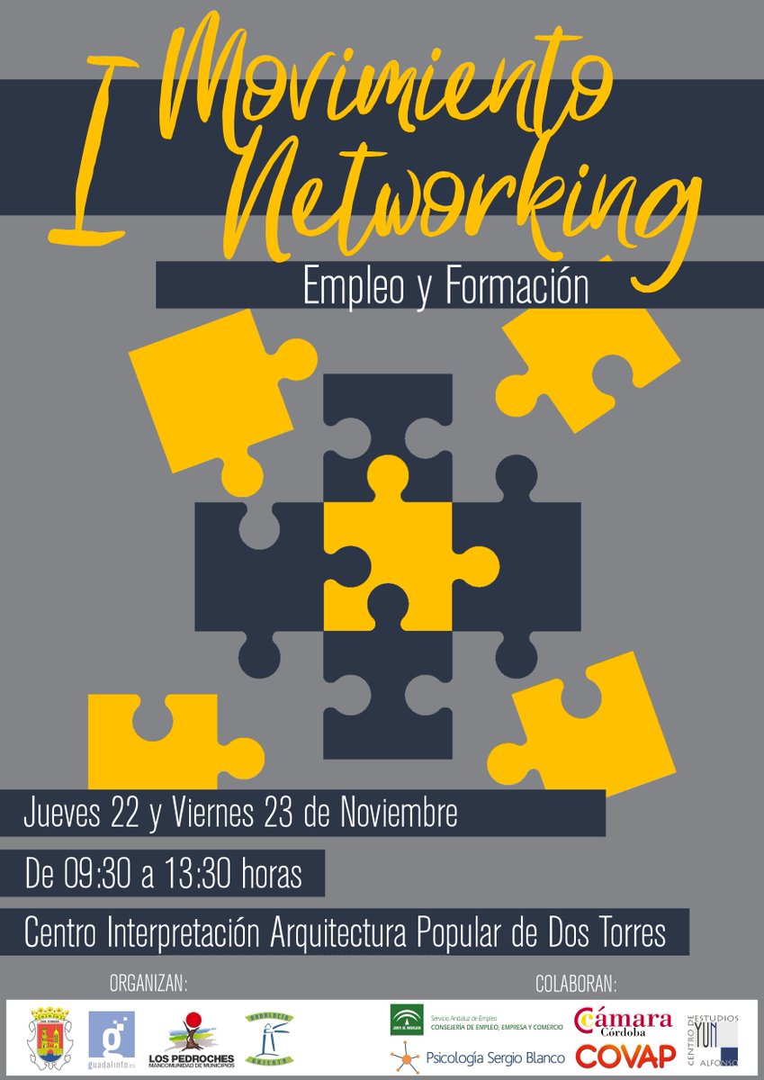 Covap's tweet photo. La Responsable de Planificación y Selección de #COVAP, Diana Martín, participará en el I Moviento Networking de Empleo y Formación que tendrá lugar los días 22 y 23 de noviembre en #DosTorres. https://t.co/UjcD7rRiRd
