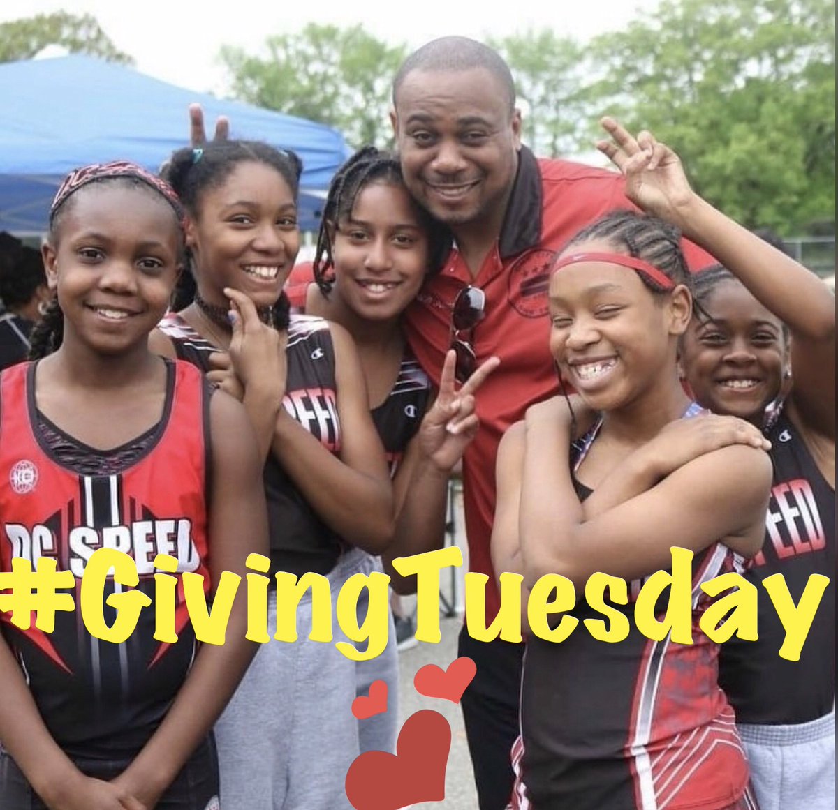 DCSPEEDTRACK's tweet photo. Please consider supporting DC Speed Track Club youth athletes with a #GivingTuesday donation! https://t.co/i7WncHvaTf #DCSpeed https://t.co/GcGcC8zJxN