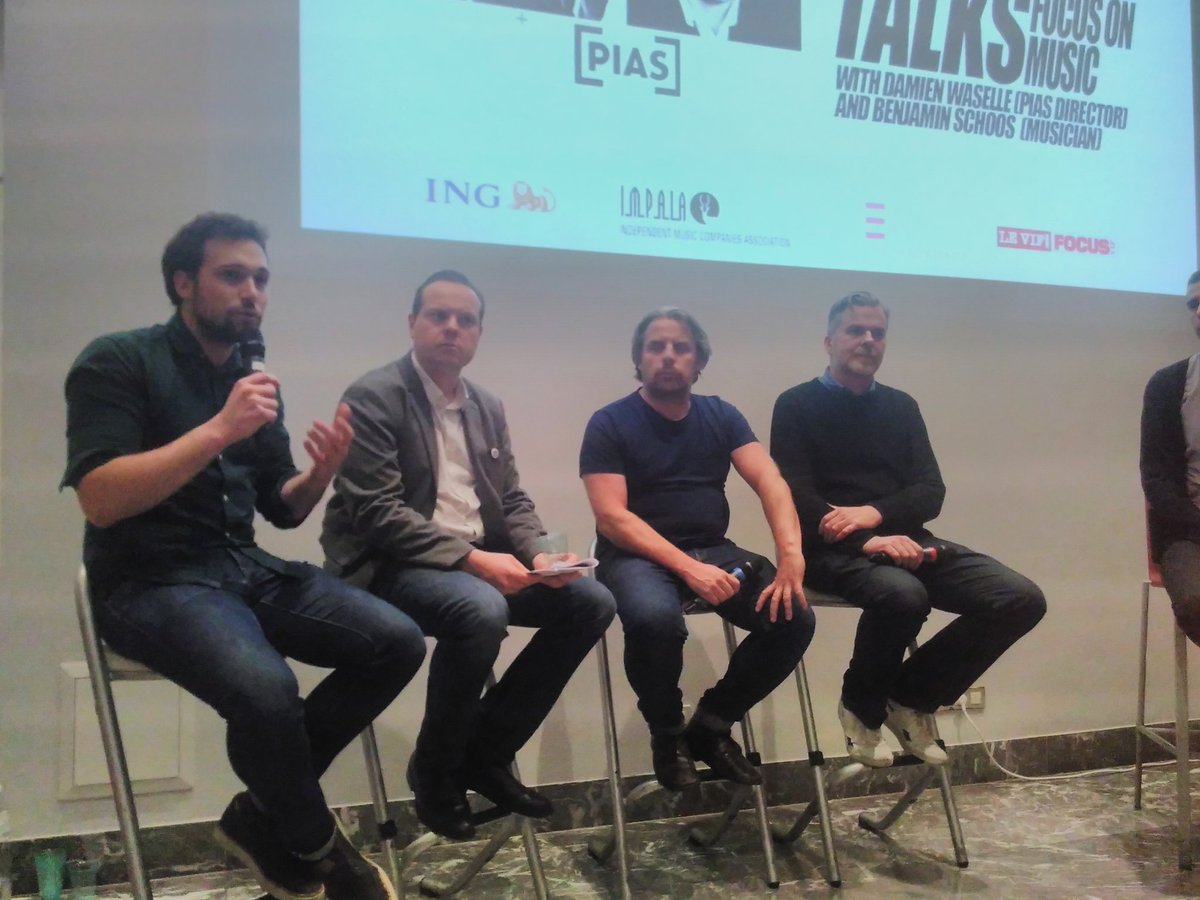 BenoitJacquemet's tweet photo. @KEAtweets Arthur Le Gall is speaking now at the #CREATIS TALK focus on music with @benjaminschoos, #PIASmusic director Damien Wasselle and Didier Gosset from @IMPALAMusic about the major role of #copyright for European #artists and #producers.
@FutureVif @creatis_bxl https://t.co/9IJTpKuEpa
