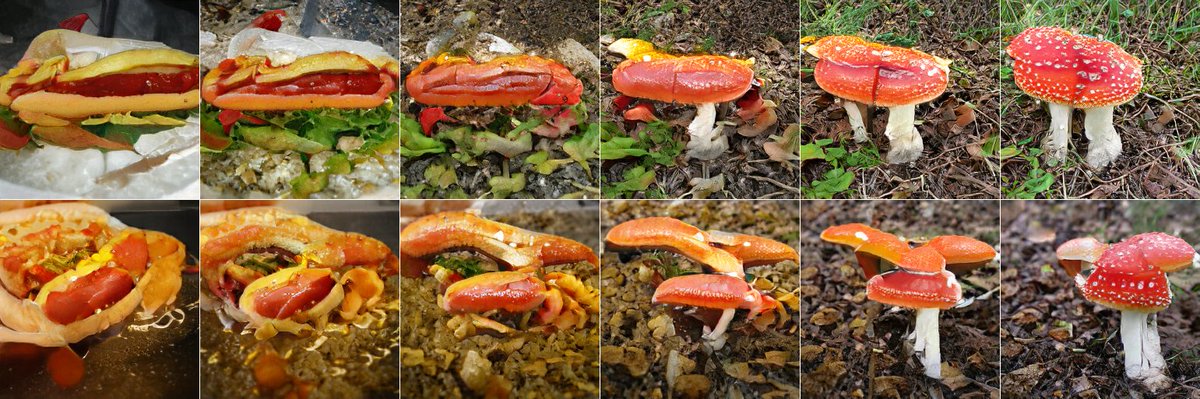 ARTWHODE2's tweet photo. @quasimondo fly agaric hot dogs and assault rifle bikinis https://t.co/woV5kIfVYI