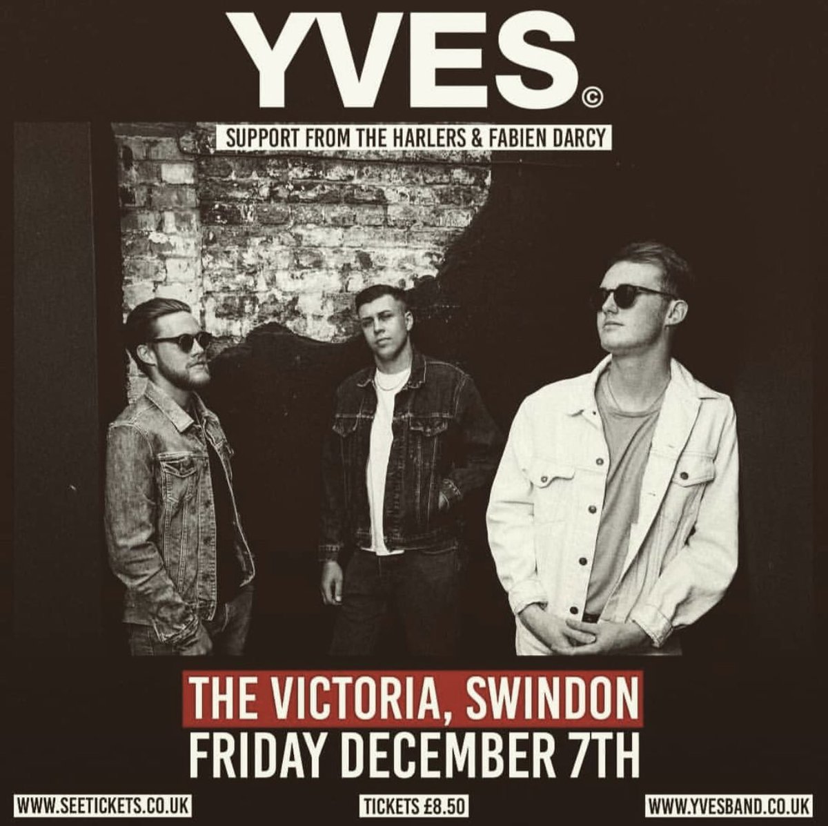 HAPPY TO ANNOUCE WE WILL BE SUPPORTING OUR GOOD FRIENDS <a href="/yvesband/">이브</a> ALONGSIDE THE AWESOME <a href="/FabienDarcy1/">Fabien Darcy</a> ON 7TH DECEMBER!
THIS IS GONNA BE A BIG NIGHT!⚡⚡⚡
GRAB YOUR TICKETS NOW BEFORE IT SELLS OUT.
TICKET LINK - seetickets.com/event/yves-spe…