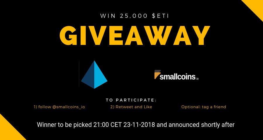 Smallcoins.io tweet media