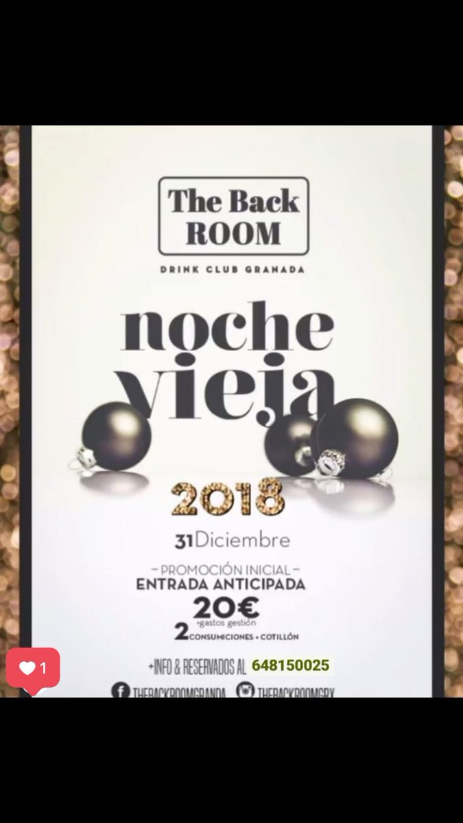 rrpp__granada's tweet photo. Se va preparando #granada y sus #discotecas para ofrecerte las mejores #fiestas especialmente en #nochevieja no dudes en #reservar tus #entradas antes de que suban de precio. Info 648150025 https://t.co/YEWKBdoSOz