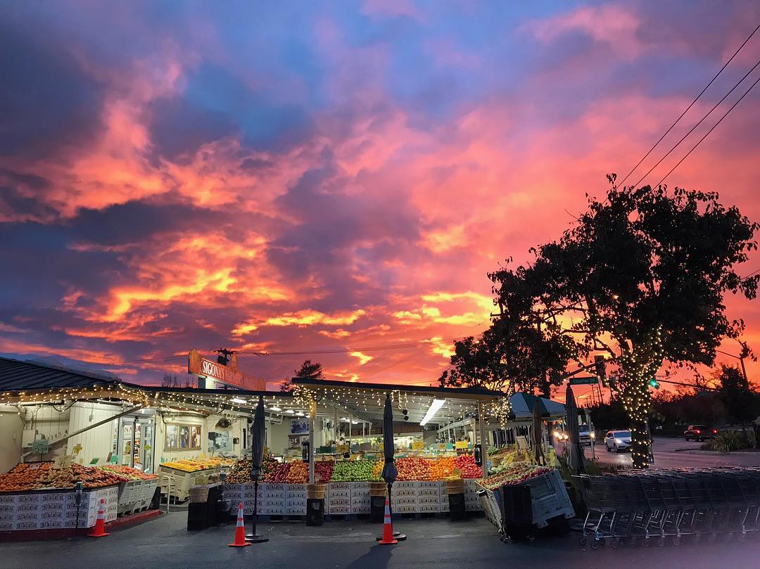 SigonasFM's tweet photo. It was a beautiful morning at our Redwood City Store! 🌅This beautiful shot was taken at sunrise by our store manager, Elias. https://t.co/udhnfmWHTW