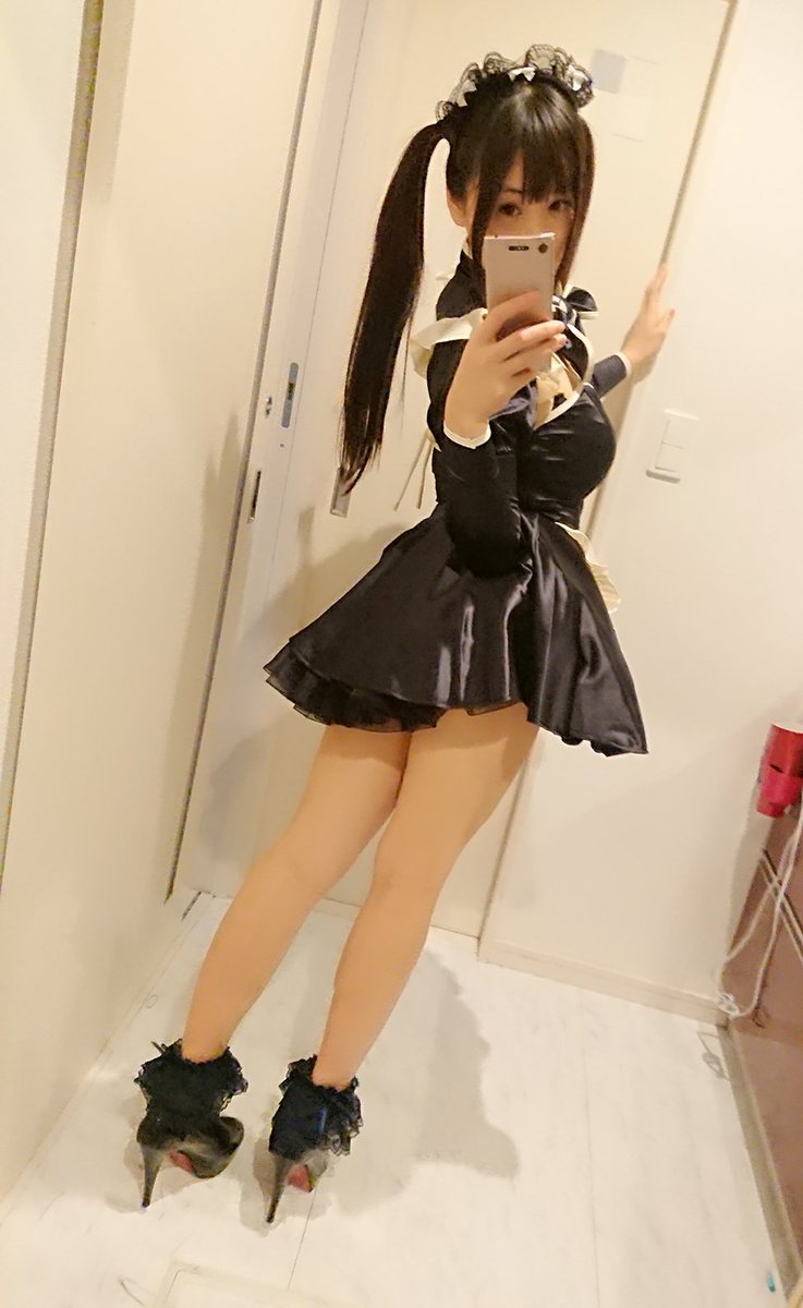 dotetinyui's tweet photo. サイバーメイドさん。今朝は寒い😭 https://t.co/KKyDVlWgXr
