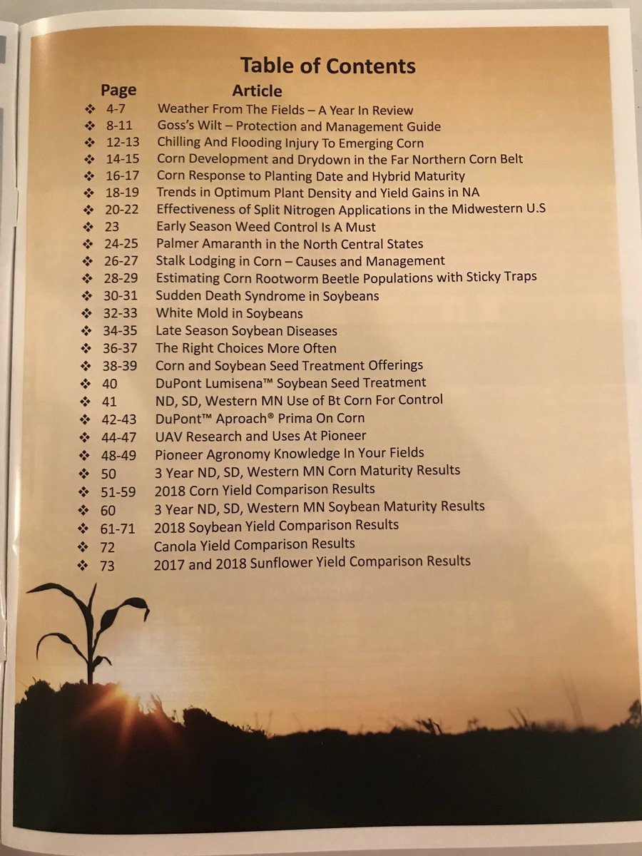 CurtHoffbeck's tweet photo. 🔥 off the Press is the 2018 Pioneer GrowingPoint Agronomy Summary for the Dakotas & Western MN. Talk to your local Pioneer Sales Rep to get your copy. #GrowingPointAgronomy #PioneerSeeds #Corteva https://t.co/vtsFEOQGgp
