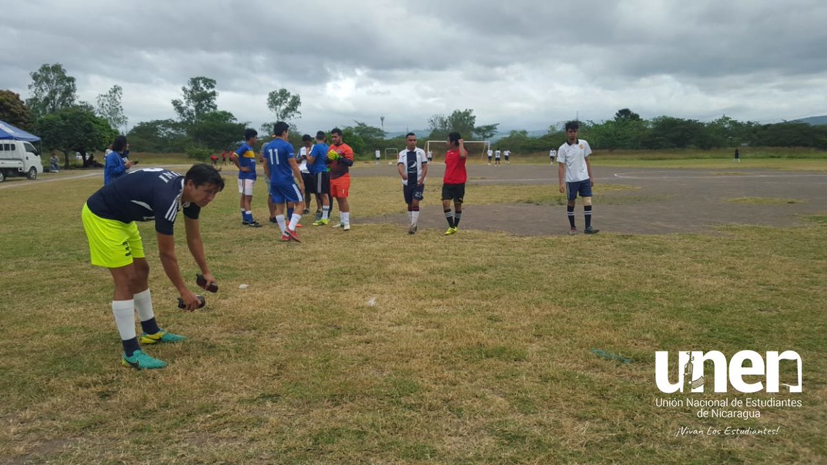UNEN_Nacional's tweet photo. #ReporteUNEN ✊ | UNEN - UNI, realiza encuentro deportivo amistoso, con participación de equipos de los 4 recintos de la Universidad Nacional de Ingeniería.

¡En nuestras manos el futuro de la Patria!

#SomosUNEN #104AñosDeHistoria https://t.co/cTpr3AkbpO