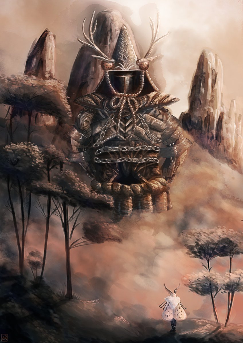 Ellie_Libelle's tweet photo. Empty Gods - Eine kleine Bilderserie, an der ich arbeite, um zu üben, vielleicht wird ja mehr draus. :D #digitalart #conceptart #illustration #series #artbook #emptygods #characterdesign https://t.co/4cno5aF6ro