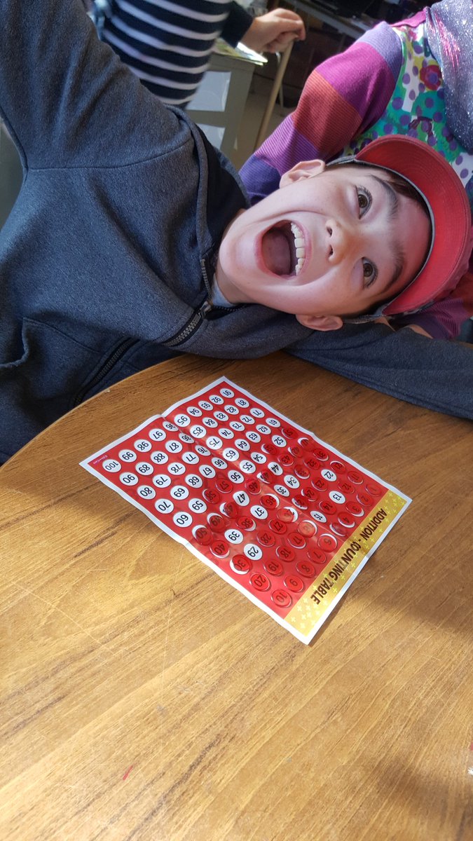 NoFun106's tweet photo. Very exciting (but not fun) Math BINGO today! The trusted BINGO-master seems pleased. https://t.co/skAHlRujop