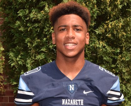 suntimes_preps's tweet photo. π2018 ALL-AREA TEAM π
WR Michael Love, @FootballNaz
Primarily a slot receiver and one of the most electric players in the area, he's also made plays as a running back and kick returner for the Roadrunners, who will play in the Class 7A title game Saturday. #CSTGameWeek https://t.co/eXOxWQSzjv