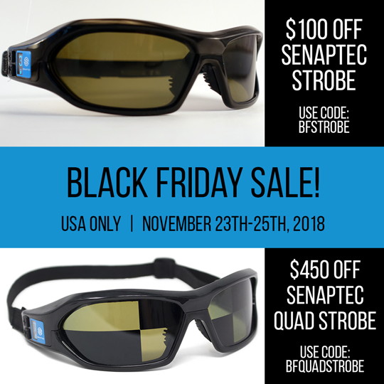 Senaptec's tweet photo. The BEST sensory training tools at the BEST prices to get ready for the BEST part of the year!
#strobetraining #sensoryperformance https://t.co/UKMvabnrBE