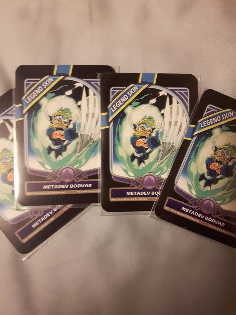 Giving away a rare metadev bodvar skin RT and follow to enter. Ends Dec 2nd