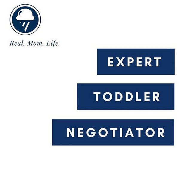 ChocSoupBrand's tweet photo. You don't know the art of negotiation until you've had to do it with a toddler ✊🏻 #momlife #toddler https://t.co/LR8PNO3vGd