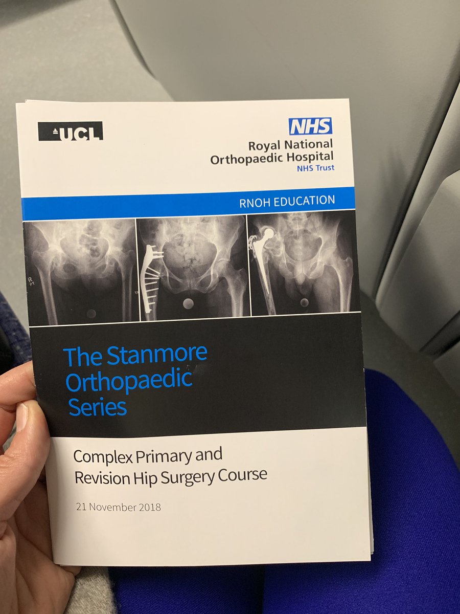 Fantastic day @ the Stanmore Orthopaedic Series-complex primary and revision hip surgery course. #orthopaedics #hiparthroplasty #hipspecialist
