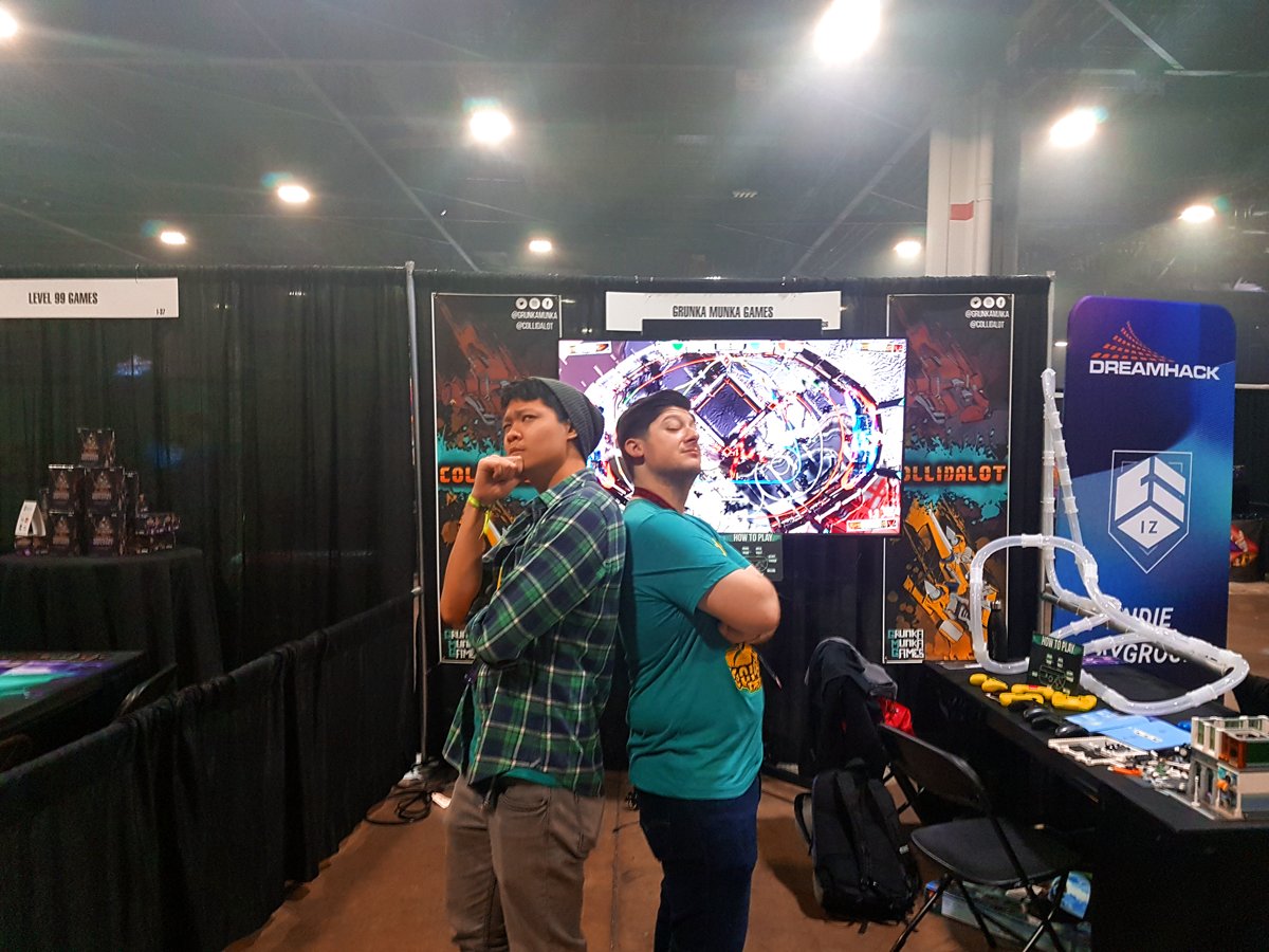 theStonebot's tweet photo. #VideoGame @Collidalot by fantastic #GameDev @grunkamunka
#Collidalot is a jet-powered destruction derby meets #TonyHawk rail grinding chaos! Available now on Nintendo Switch!
Trailer: https://t.co/XS2HwtCfeg
#IndieDevHour #IndieDev #Nindies #DHATL18 https://t.co/w0EU7A7EyL