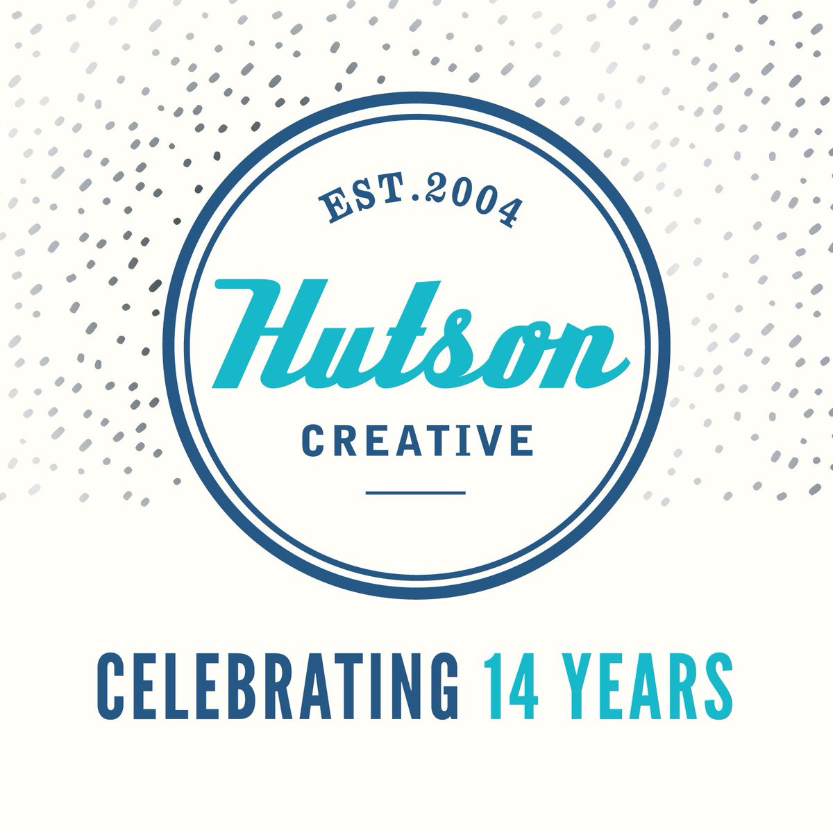 14 cheers for 14 years! This week we’re celebrating @hutsoncreative’s anniversary and we want to give a big shoutout to everyone who has inspired us, trusted us and helped shape us into the company we are today! Stay tuned for what this next year has in store! 🥂🎉
