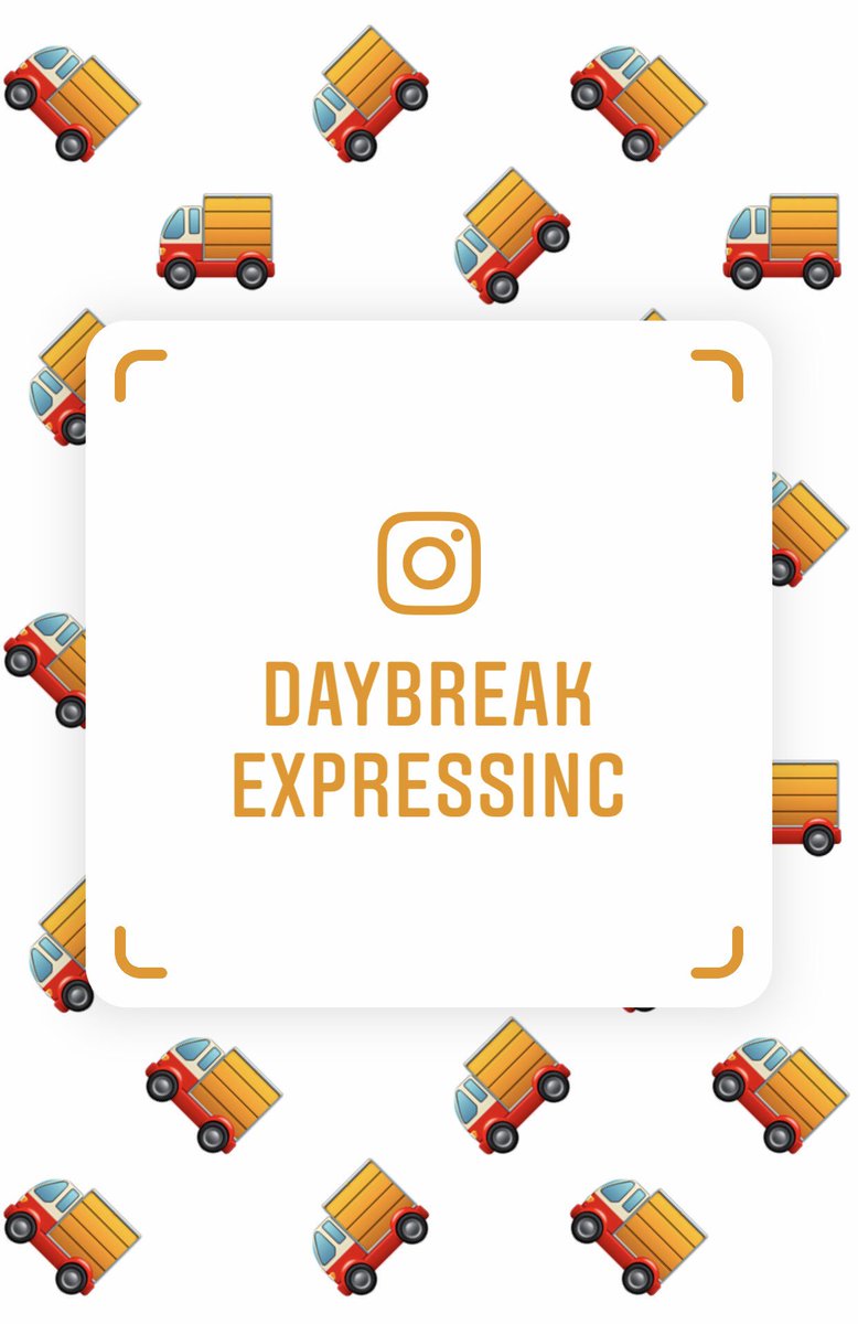 DaybreakExp's tweet photo. We are on Instagram!
https://t.co/D01RFUylgb stop by and say hello #DaybreakExpressInc #WeDeliverConfidence #Trucking #ImportExport #TransportationServices #SupplyChainLogistics https://t.co/uSs4wKE1Ll