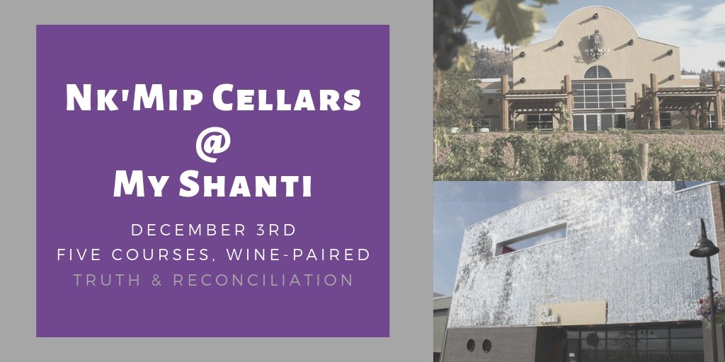 Vijs_MyShanti's tweet photo. Vikram Vij and @nkmipcellars are creating a one-of-a-kind menu with wine pairings for a #TruthandReconciliation dinner on December 3rd. Book now for a seat at our table! https://t.co/LD54i7IiXT #Indianfood #BCwine #Okanaganwine #southsurrey #morgancrossing #eatlocal #curry #spice https://t.co/8WJr5d4t6w