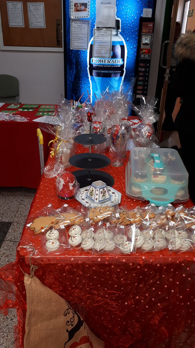 CareChildcare's tweet photo. @ColegyCymoedd A very successful Christmas Fayre at Rhondda Campus today. Lovely to see the campus bustling with excitement. Thanks to all the students that contributed to making the crafts and helped those that helped today.  Nadolig Llawen! https://t.co/KmGOnXTUk5