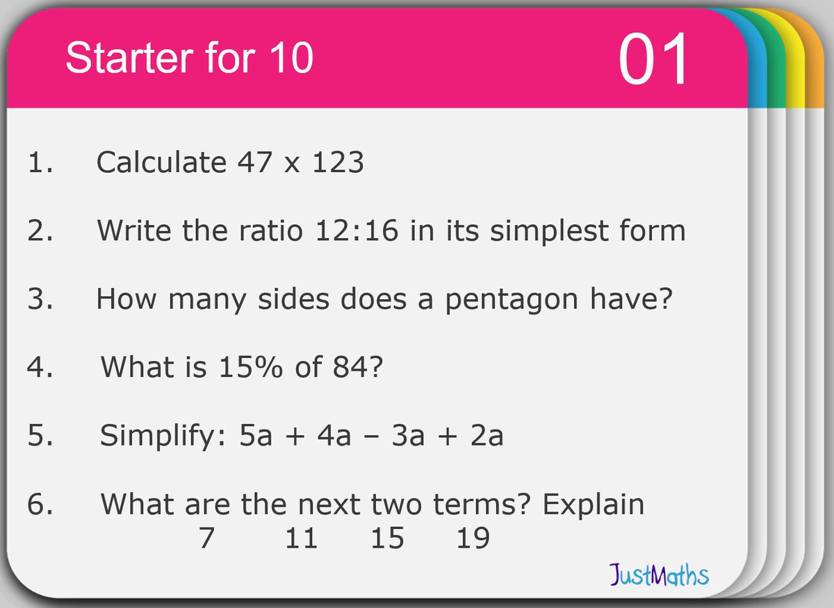 JustMaths Revision tweet media