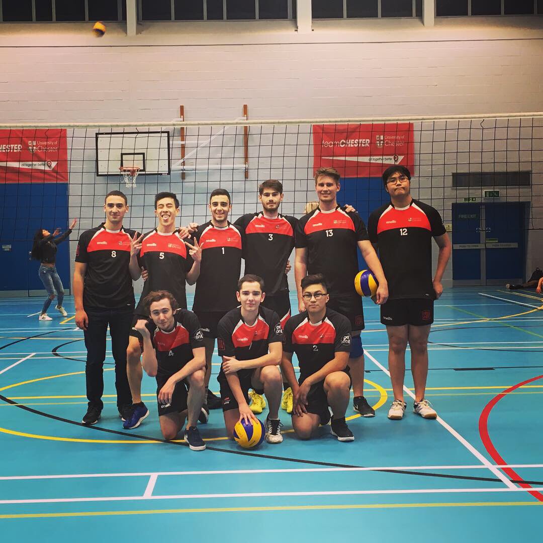 We had a smashing time watching  our Men’s and Women’s <a href="/UoC_Volley/">UoC Volleyball</a> this afternoon at home  in the BUCS Cup #CSYou 🏐