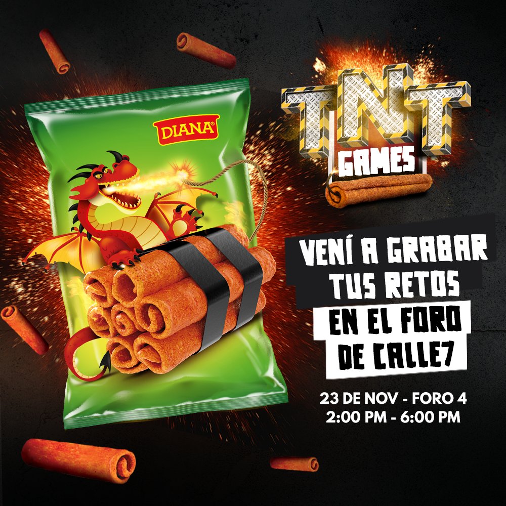 🤔 ¿Quieres vivir la adrenalina de ser un Calle 7 por un día?

💪 Te esperamos este 23 de noviembre con tu grupo de 3 amigos en Foro 4, La Gran Vía, desde las 2:30 PM hasta las 5:30 PM, y realizar cada uno de los retos <a href="/Toztecas/">Toztecas</a> TNT que te permitirán participar por el gran premio