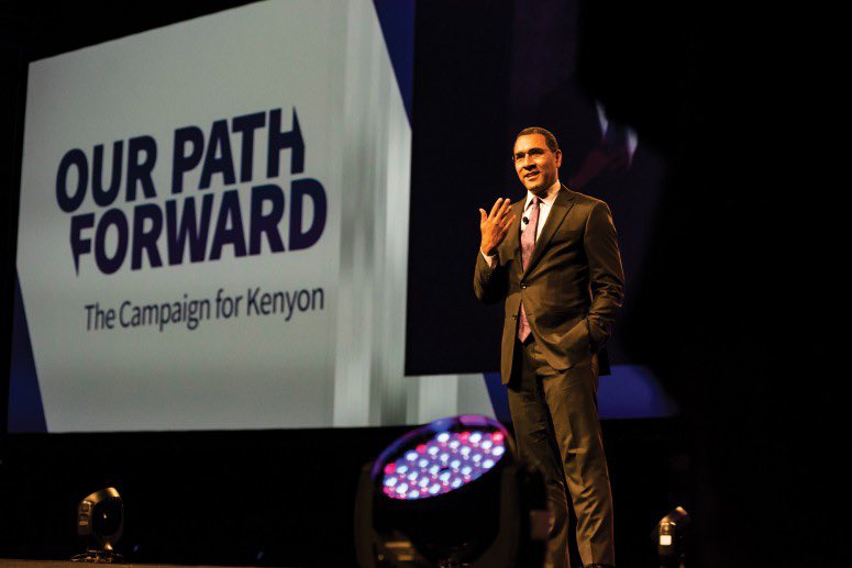 KenyonCollege's tweet photo. βA central priority of #KenyonForward is to raise at least $100 million in endowment for financial aid. All of us can play a role in moving Kenyon toward this goal; indeed, if we are to be successful, all of us must.β https://t.co/ninaCVQ7GM https://t.co/KbVkejWNQJ