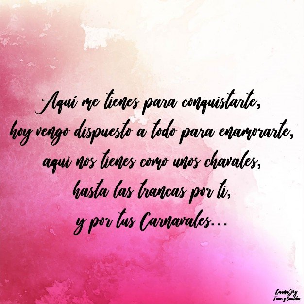 Aquí Me Tienes Para Conquistarte...🎭 #Caligraphy #CarnaJoz #CarnavalenBadajoz #MarwanChilliqui #LosNegativos