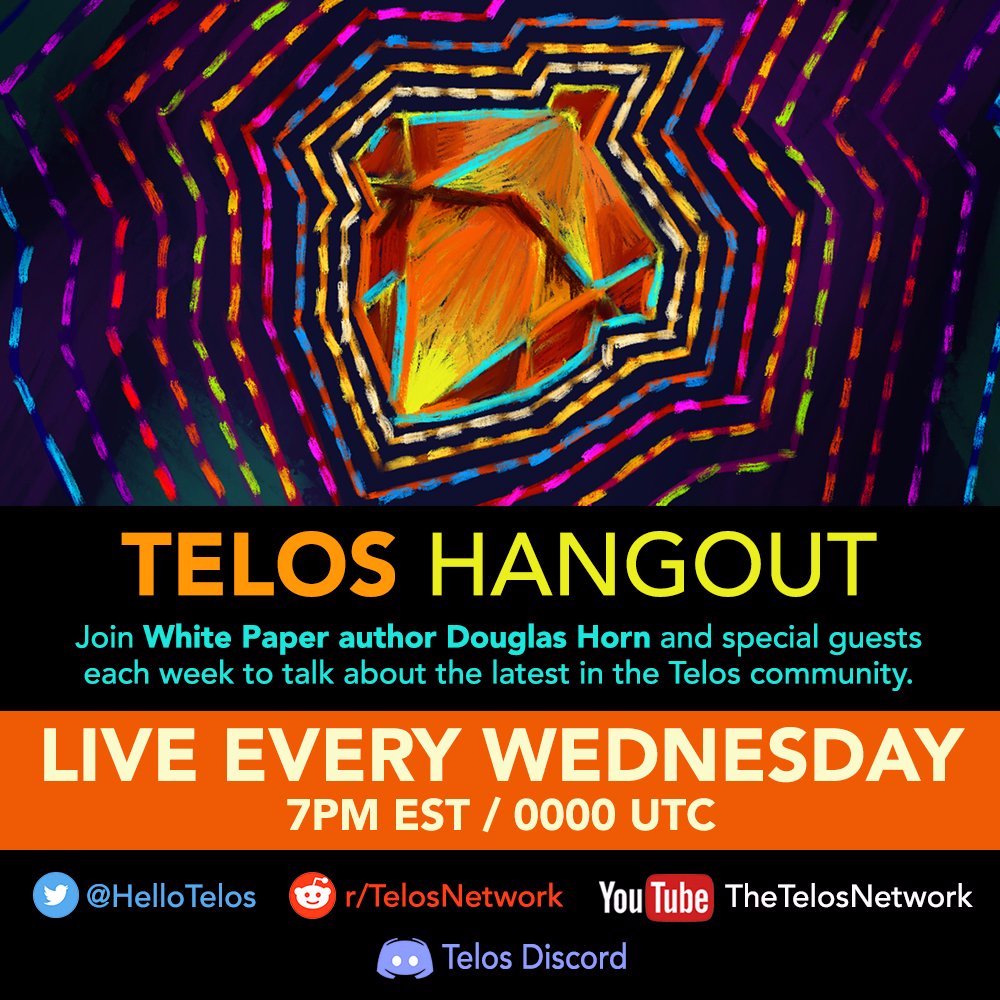 HelloTelos's tweet photo. Telos and IPFS! Join @Douglas_Horn and members of @GoodBlockio and @telosvoyager today to talk about how #IPFS brings decentralized storage for blockchain to power apps. Have your questions ready! #GoTelos #eosio #codefork #dapps #developers #livestream hosted by @SteemPowerPics https://t.co/dYz1akNjEJ