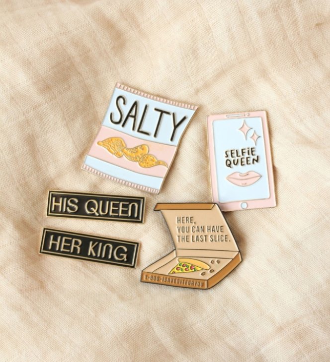 Obsessed with our new enamel pins? Head over to our website and shop our cyber week sale! 25% off your entire purchase, plus free shipping on orders $50+! Use code "CYBERWEEK25" at check out. Purchase them as a gift or to decorate your stocking. essellesf.com