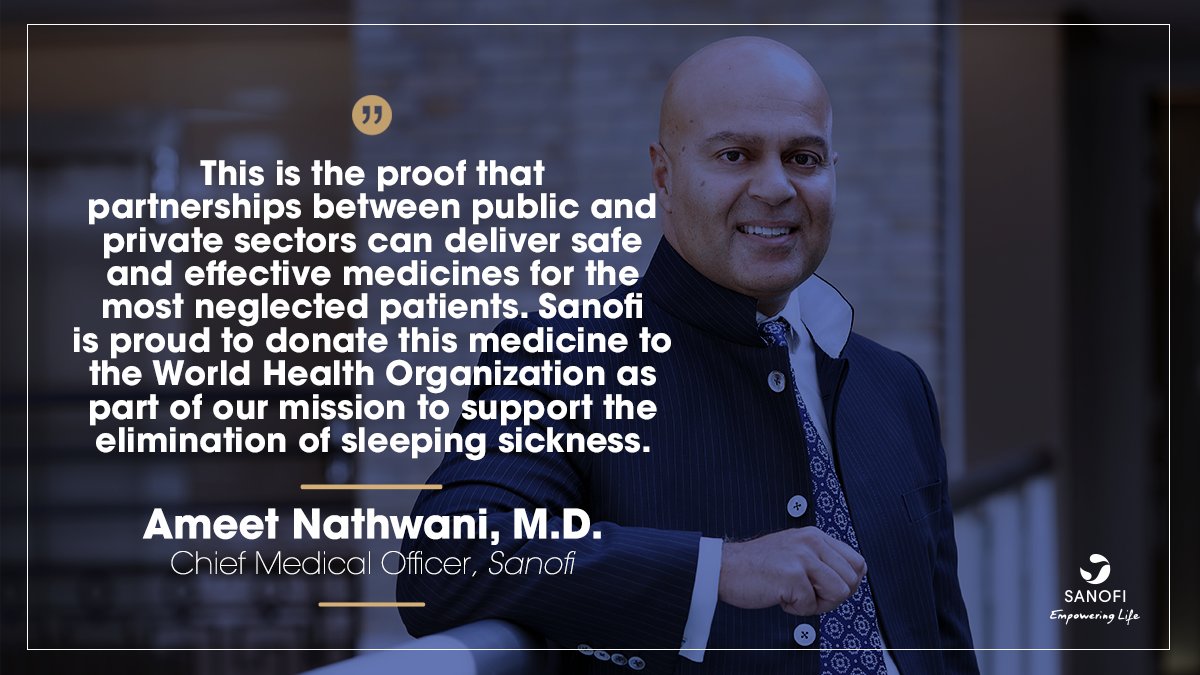 Together with our non-profit partner @DNDi, we've developed an all-oral treatment for sleeping sickness to help advance the elimination of this neglected disease: http://bit.ly/2DQS2ph