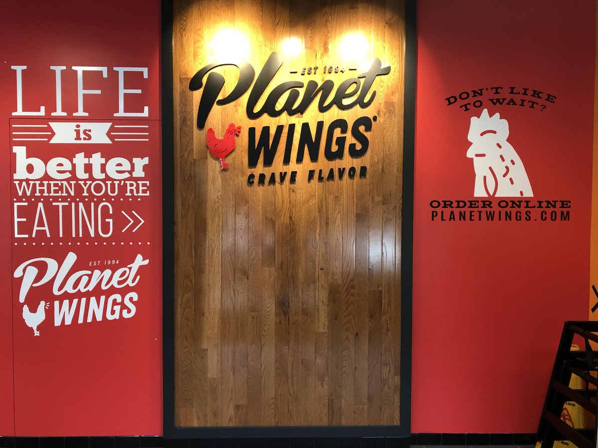 planetwingsUS's tweet photo. Have you heard?! We have a NEW Planet Wings location at 45 Page Avenue on Staten Island! Make sure to stop by and check us out! Visit https://t.co/nOlrjE8tkC for our full menu! https://t.co/9ZCrGfE2Wp