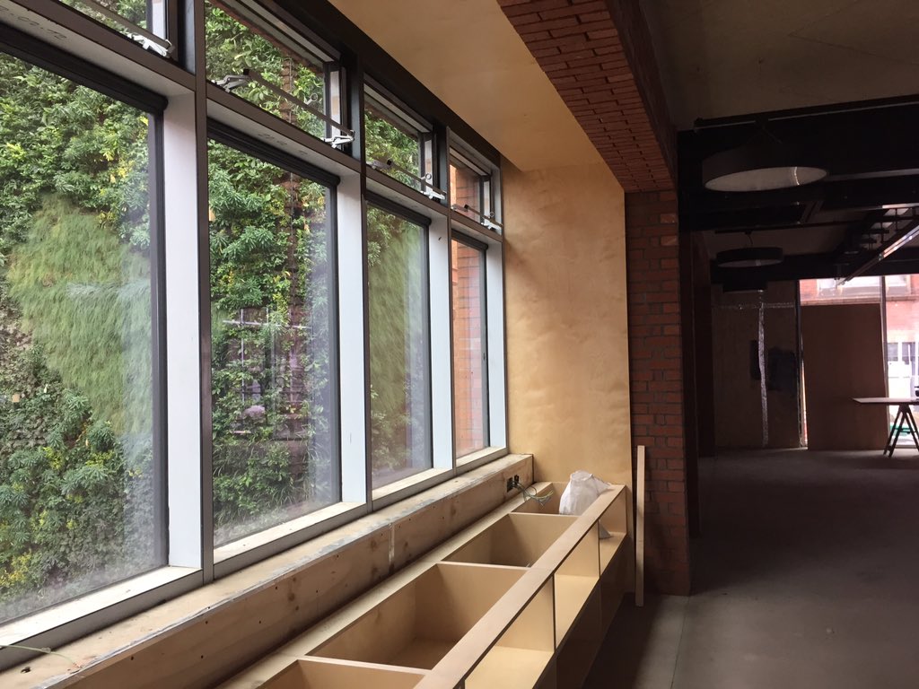 <a href="/NUArchitecture/">Northumbria Arch</a> @UNNIntArch studios 4weeks from completion. Final touches starting to go in. <a href="/pagepark/">Page\Park Architects</a> <a href="/KINugent/">KI Nugent</a>