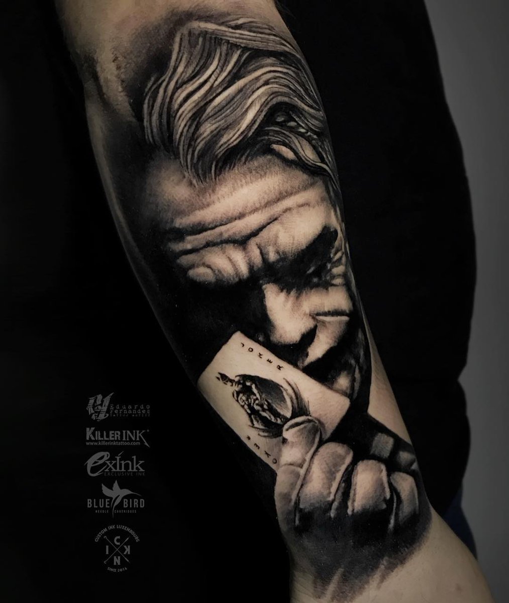 Black Arm Joker Tattoo - Best Tattoo Ideas