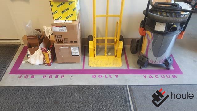 HouleElectric's tweet image. At Houle, LEAN is practiced throughout the company. In particular, our warehouse and prefabrication shop uses 5S (sort, set in order, shine, standardize, and sustain) to ensure the work place is always efficient, safe, and organized.