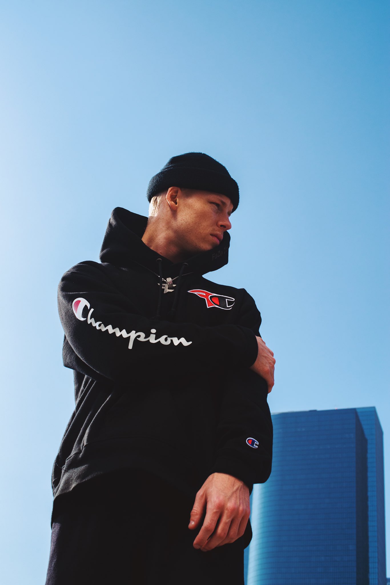 Champion hoodie best sale faze