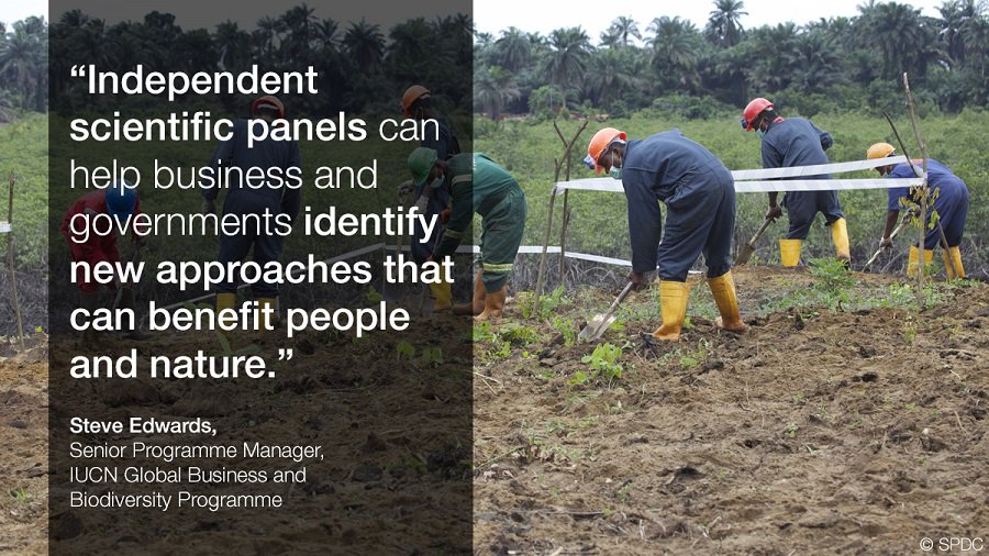 IUCN's tweet photo. How can industry work to better protect biodiversity? New report details lessons learned from the IUCN Niger Delta Panel https://t.co/78eYTEcF4A #COP14 @IUCN_business https://t.co/N1yGp6uVdJ