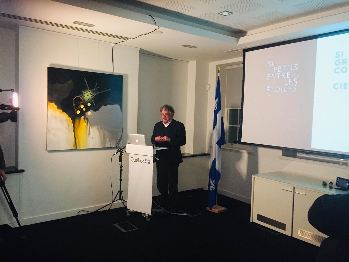 mnbaq's tweet image. Jonathan Watkins, commissaire de Manif d&apos;art 9, annonce qu&apos;une douzaine d&apos;artistes participeront à la biennale hivernale, dont certains artistes canadiens qui exposeront dans 3 galeries de Birmingham en 2019. #manifdart #mnbaq @manifdart @ikongallery