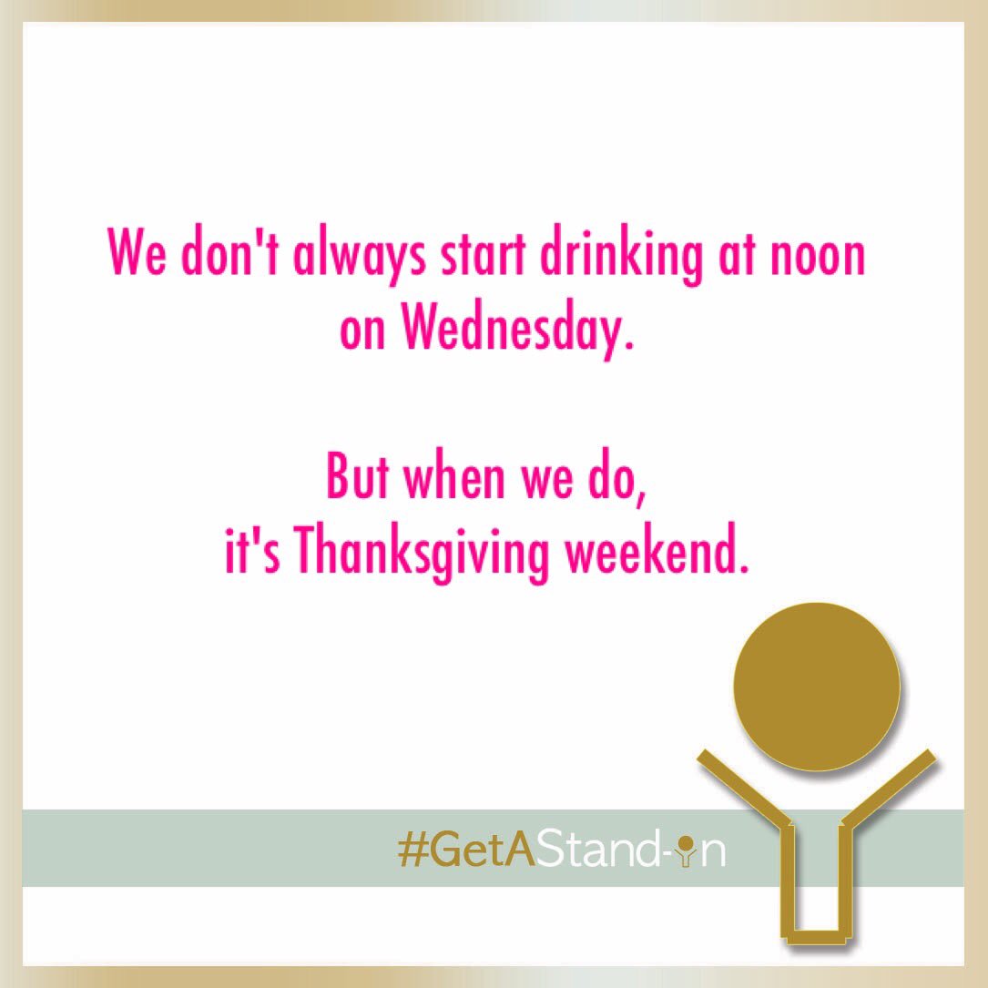 getastandin's tweet photo. Happy #thanksgiving from our friends to yours! https://t.co/h0d8puuBUf