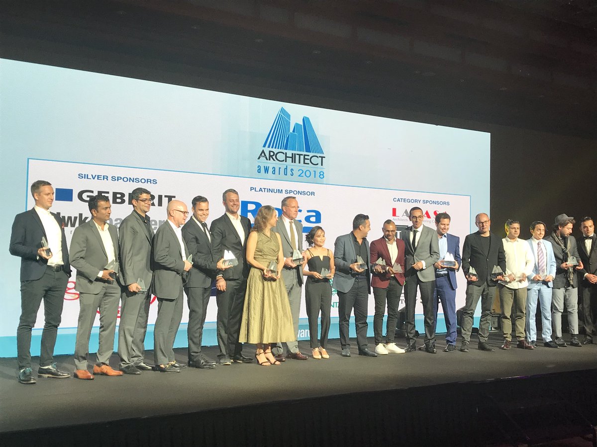 Well done to all Winners tonight at Middle East Architects Awards #mearchawards #excelenceindesign #awards #architecture