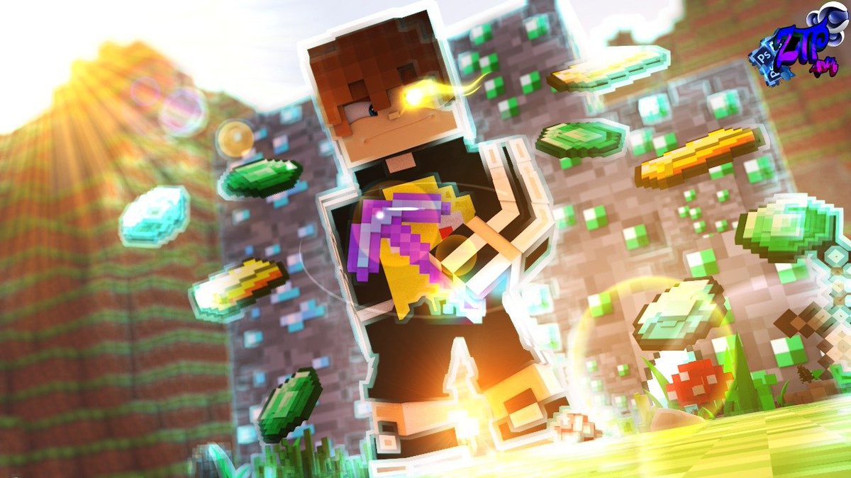 ⚠️NOVA THUMB!⚠️
Feita por @ztpgamer7 
Para <a href="/AffzKitCraft/">KITCRAFT 🍫#KitKatDomina</a> 
🌎 Tema: Rankup
🎮Programas: C4D r16 &amp; Photoshop

Estou off perdi criatividade :v mandem dicas e sugestões para voltar

Rt's🔁 &amp; Fav's❤️ são apreciados 🤗