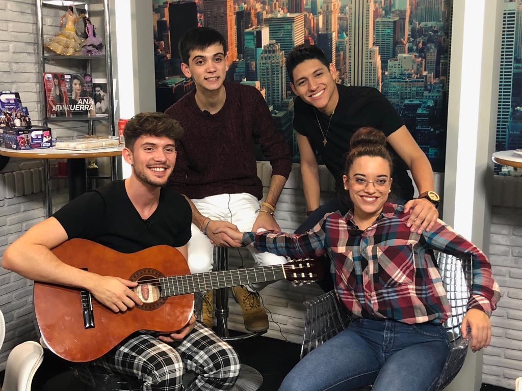 La1_tve's tweet photo. 🎥 ¿Te has perdido el merendOT con @daveot2018, @noeliaot2018, @alfonsoot2018 y @carlosot2018? Dale al play y escucha todo lo que nos han contado ▶ https://t.co/z7915M0Fn4 https://t.co/E9jkfDpJL7