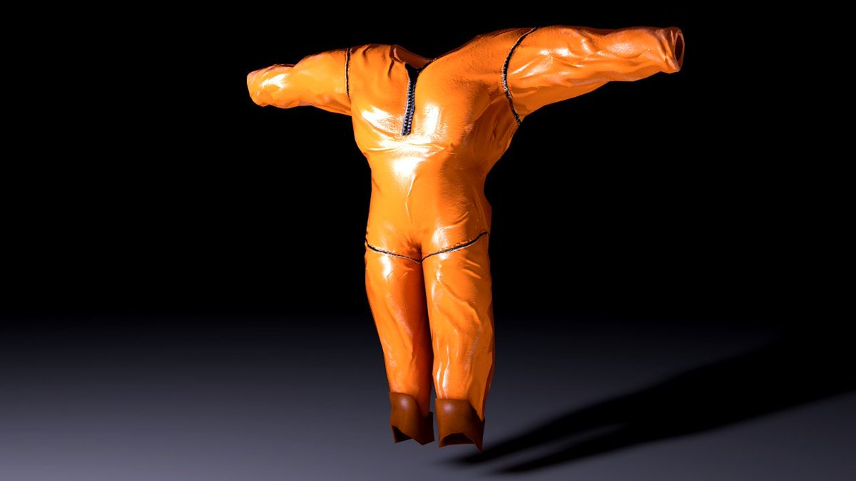 AlmaniacStudios's tweet photo. We've completed a new jumpsuit specifically for the game's antagonist, who is indeed 'big'.
#indie #indieartist #indiegame #indiegamedev #indiedev #game #videogame #art #artist #cinema4d #unreal #moddeling #lighting #3d #cgi #furniture #clothingline https://t.co/ofF19bIQzv