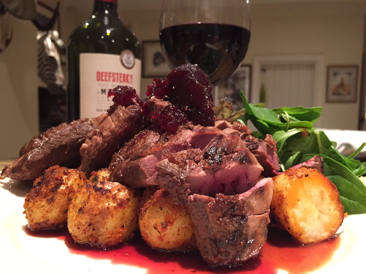 This is how we celebrate the Hunt/Shoot/Fish! We respect our quarry, we convert it into quality food and salute with friends/loved ones!! <a href="/BASCnews/">BASC</a> <a href="/ShootingTimes/">Shooting Times</a> Mallard via <a href="/chattam76/">Chris Hattam</a> Spicy spuds via <a href="/BoothsCountry/">Booths Supermarket</a> #GreatBritishGameWeek #BASCstaffcook