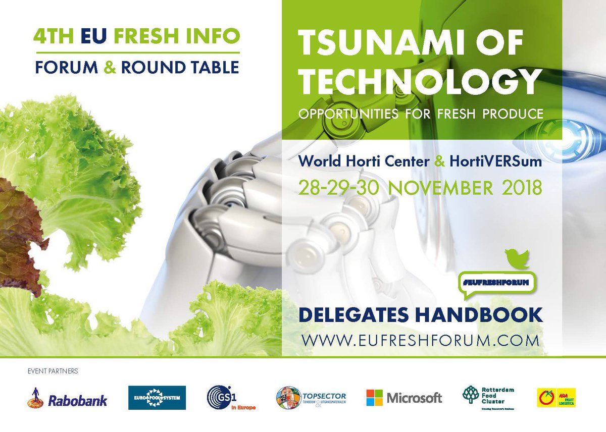 With pleasure I share with you the preview of the #delegatehandbook of the #eufreshinfo eufreshforum.com/Forum/Delegate… Great effort of the #frugicom team !!🍊🍊🍊<a href="/GFHuis/">GFHuis</a> <a href="/gs1ineurope/">GS1 in Europe</a> #ifps #frugicom 🍊🍊🍊See you next week?