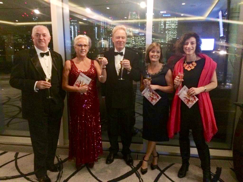 Healthinn_em's tweet photo. Go team! Everyone looking #fabulous for @HSJ_Awards – great to be here with @QbtechADHD and wishing all shortlisted #AHSNs the best of luck in their categories @AHSNNetwork @FutureNHS #futureNHS #Innovation #HSJawards https://t.co/3QdVlpZHKK