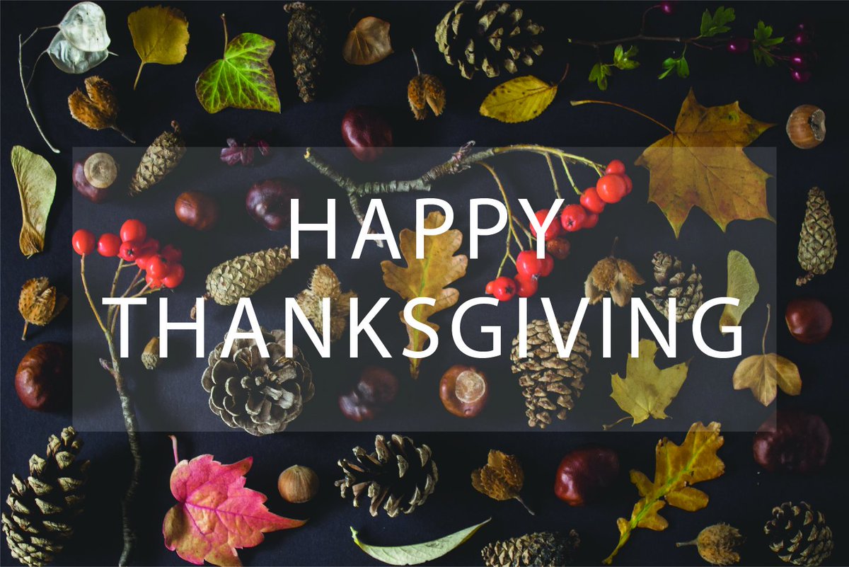 We wish you a Happy Thanksgiving!