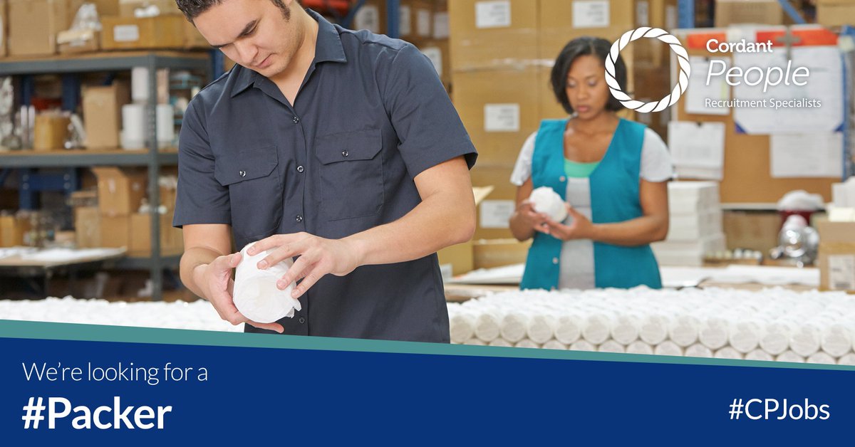 UKRecruitmentCo's tweet photo. #NowHiring a #Packer in #Bristol. #CPJobs #JobVacancy #NewJob #TweetMyJobs apply here https://t.co/8VyFz3NITl https://t.co/8bJg0qew5H
