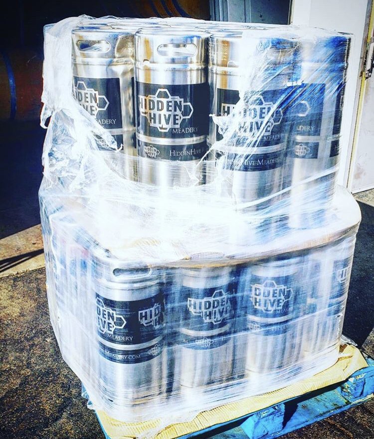 HiddenHive's tweet photo. It seems like yesterday that we took stock of 20 home brew kegs...now we will have our “session Mead-A-Rita” out in a bar near you! Thx for the ❤️ & support! #hiddenhivemeadery #mead #meadsofinstagram #beer #beersofinstagram #honey #wine #winestagram #meadery #brewing #escondido https://t.co/d7M8ehPlwZ